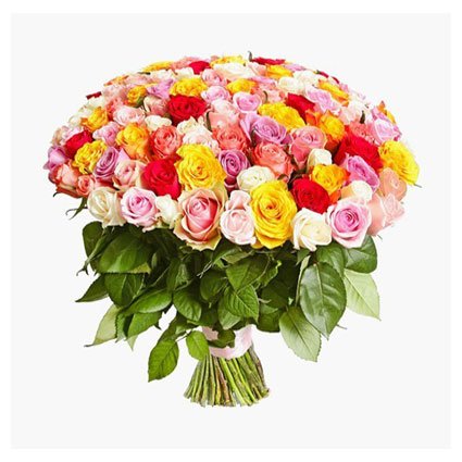 Bunch of Rose Flowers