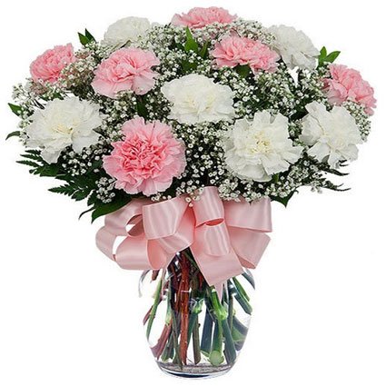Carnation Arrangements in Vase