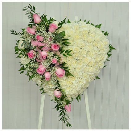 Carnation Funeral Arrangement