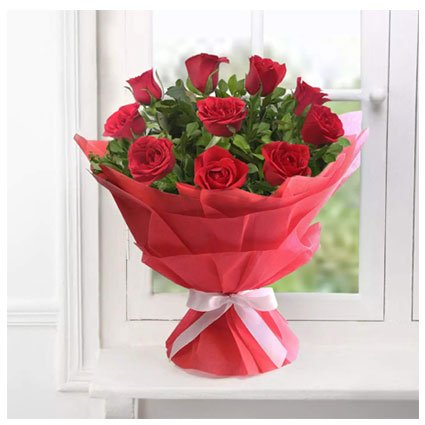 Red Rose wedding Bouquet