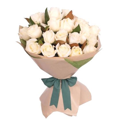 White Rose Bouquet