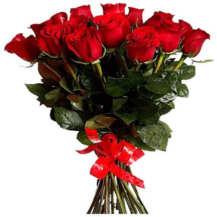 12 red roses bouquet for romantic gifting – available for delivery across India