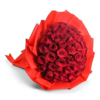 50 Red Roses Bouquet