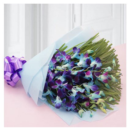 Blue Orchid Bouquet