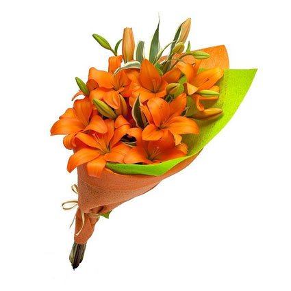 Orange Lily Bouquet