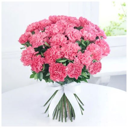 Pink Carnation Hand Bunch